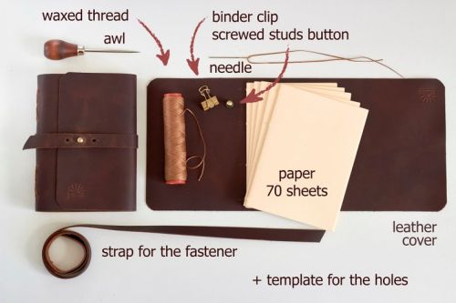 DIY kézműves szett - füzetkészítő