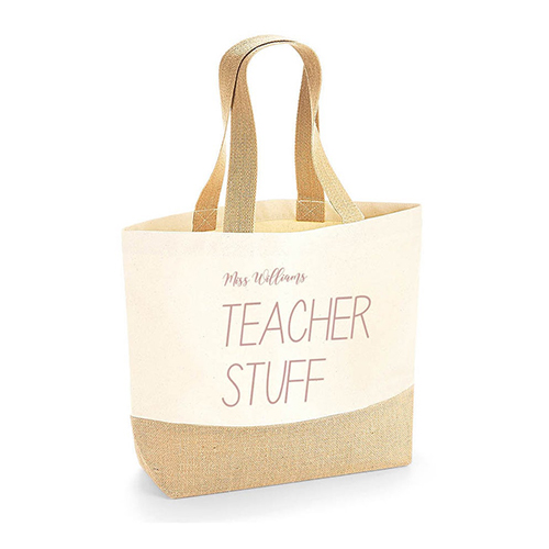 Névre szóló táska tanároknak