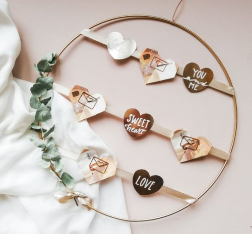 Kreatív esküvői pénzátadás - hajtogatott pénzből