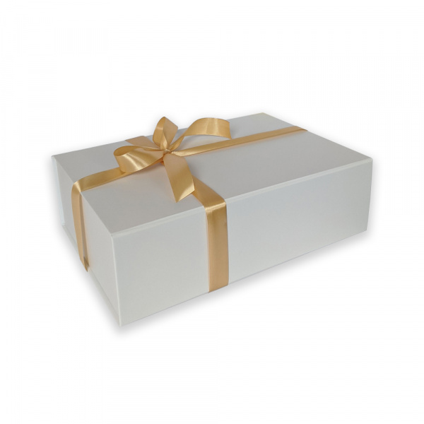 Ajándékdoboz 33x22x10 fehér