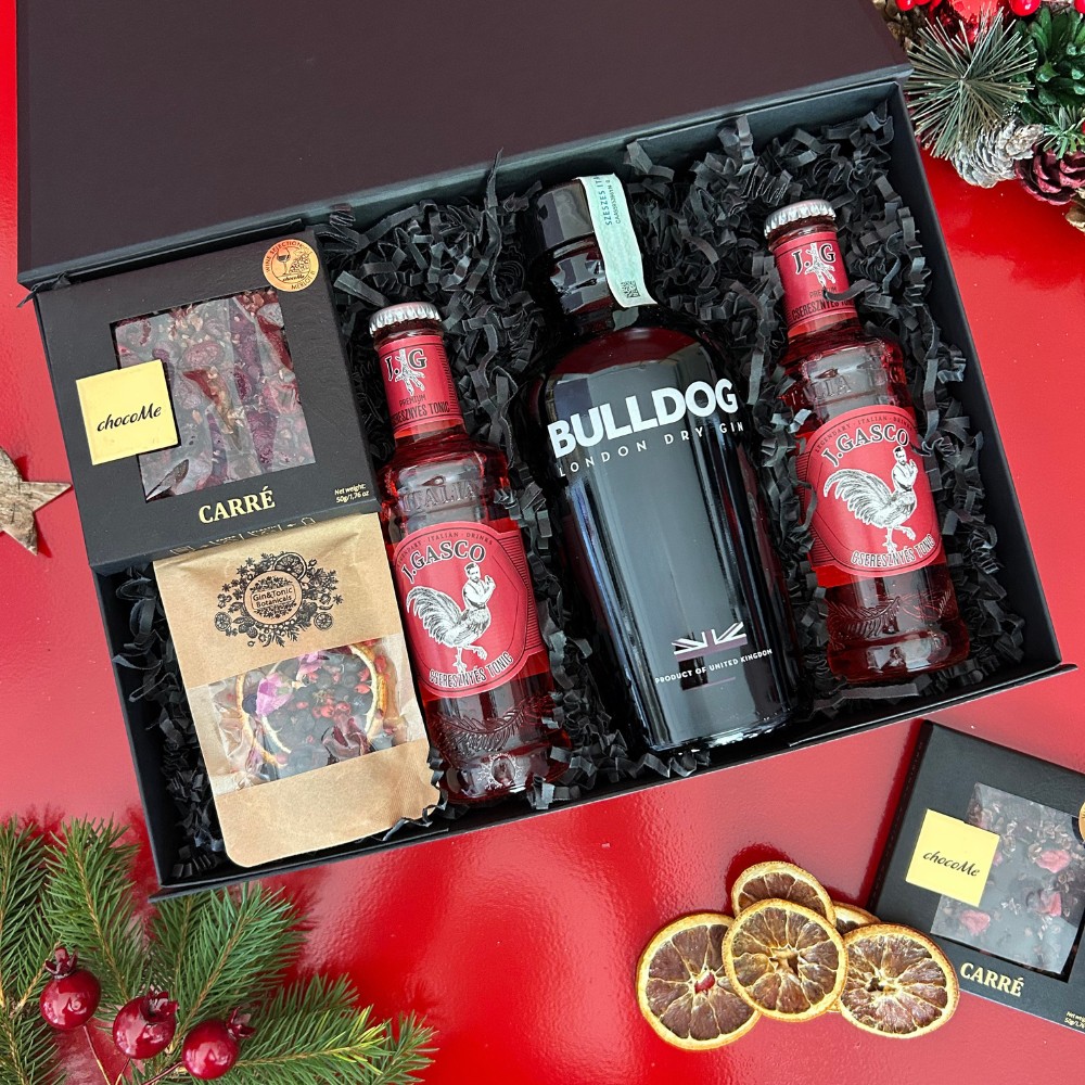 Bulldog gin ajándékcsomag - NiceToGiveYou
